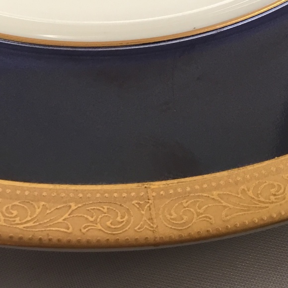 IVORY CHINA L2821 IMPERIAL BLUE BY MIKASA 5 PIECES DINNERWARE - Picture 5 of 5